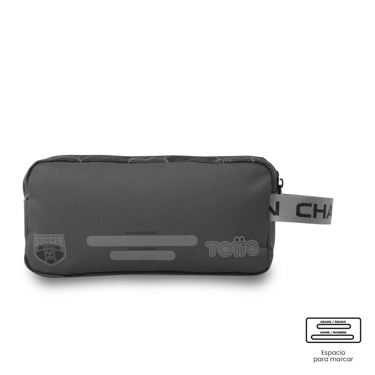 Totto Estuche infantil Champion Champion Gray Poliéster 24 x 12 x 8 cm 4/4