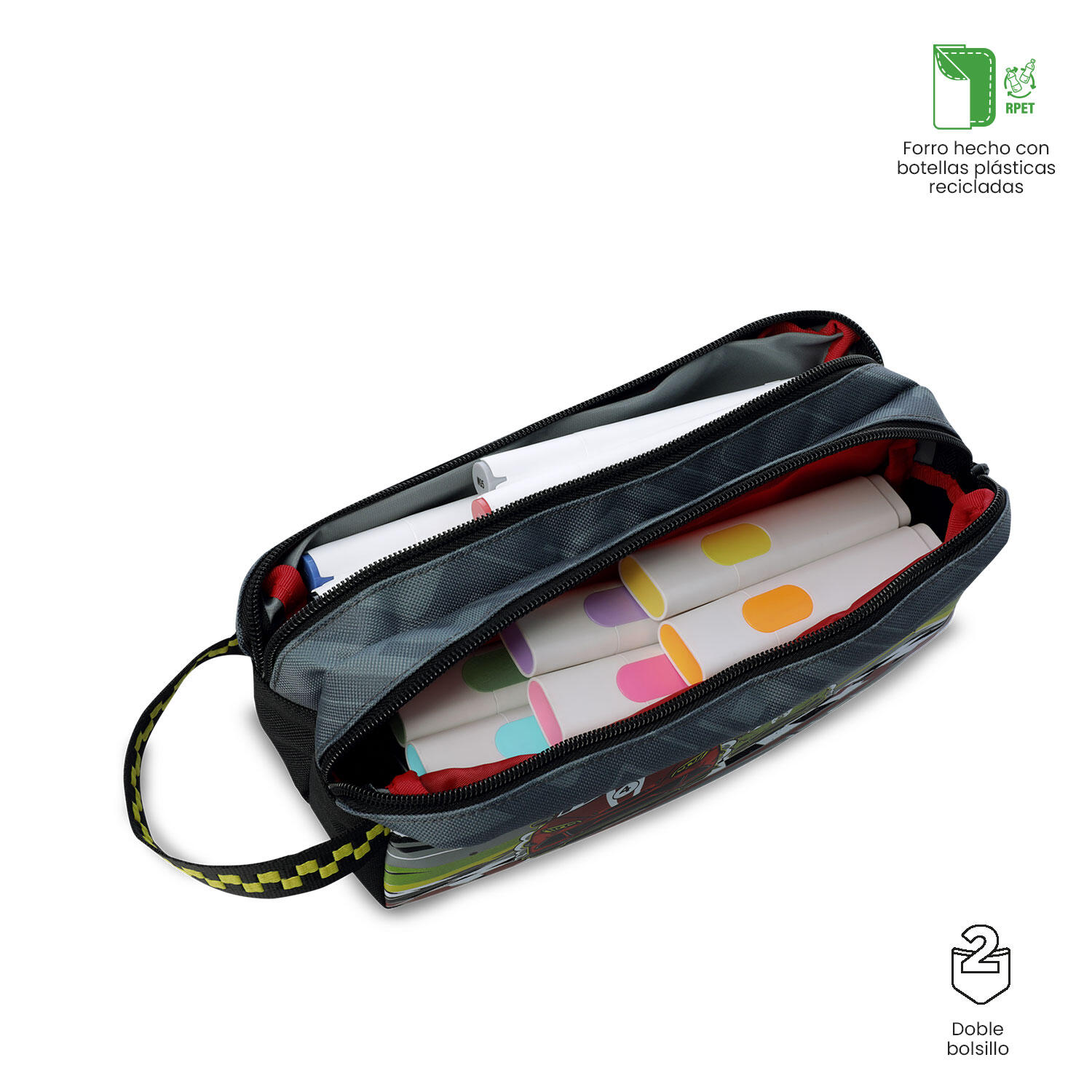 Totto Estuche infantil Grand Prix Grand Prix Poliéster 23 x 12 x 9 cm 3/4