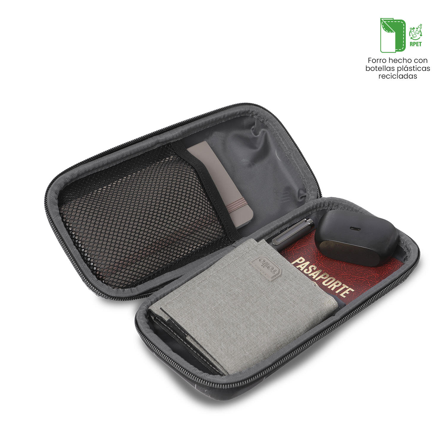 Totto Estuche infantil Champion Champion Gray Poliéster 24 x 12 x 8 cm 3/4