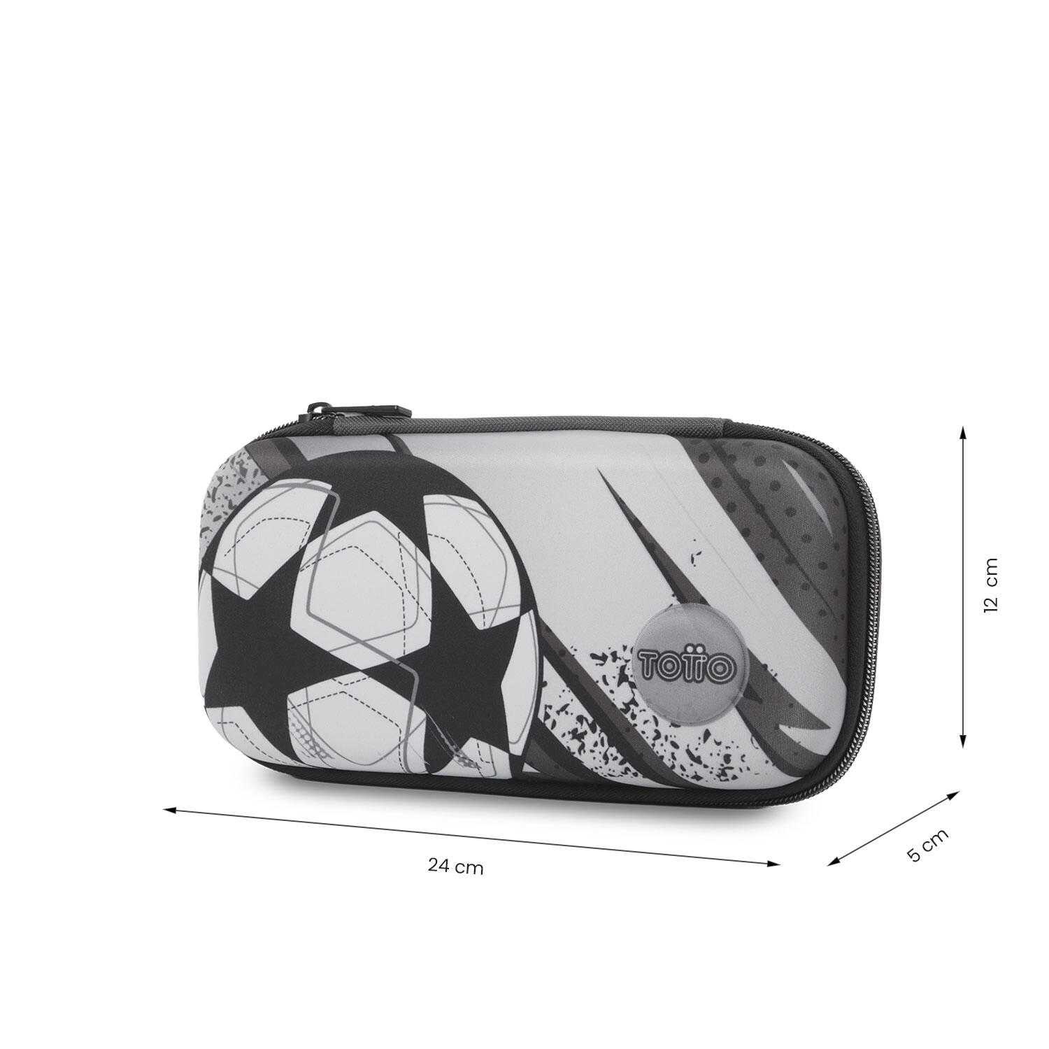 Totto Estuche infantil Champion Champion Gray Poliéster 24 x 12 x 8 cm 2/4