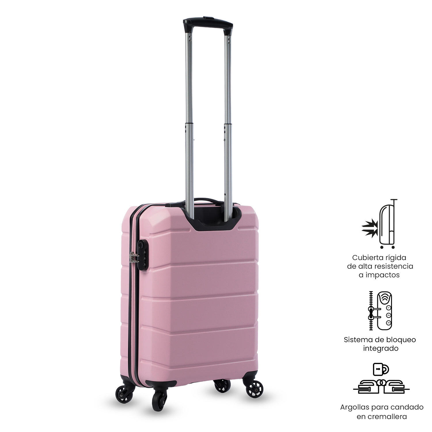 Totto Maleta de cabina Rayatta S2 Zephyr Acrilonitrilo Butadieno Estireno 38 x 5/5