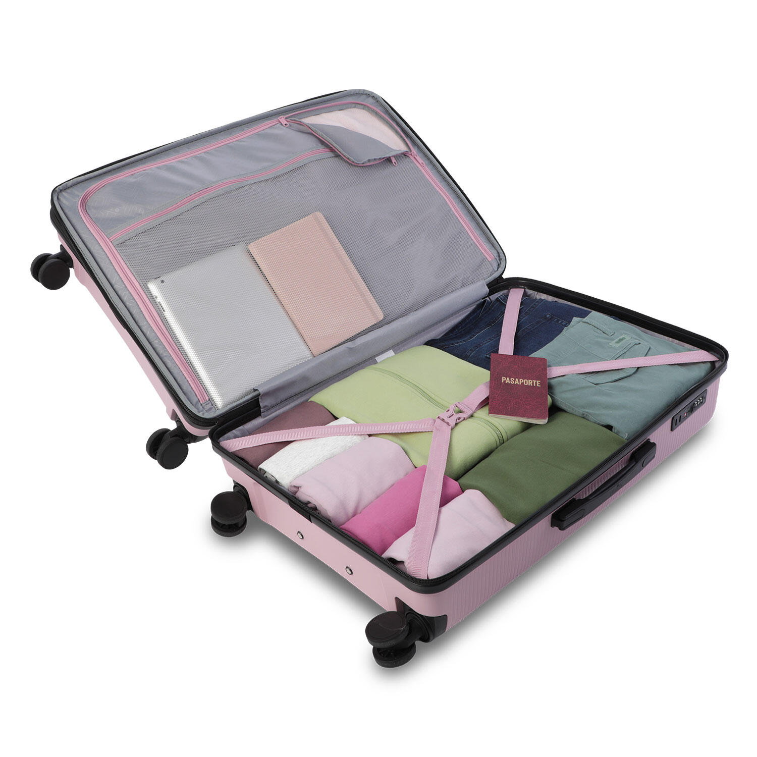 Totto Maleta grande Drifter Zephyr/Negro Polipropileno 52 x 69.5 x 28 cm 4/5