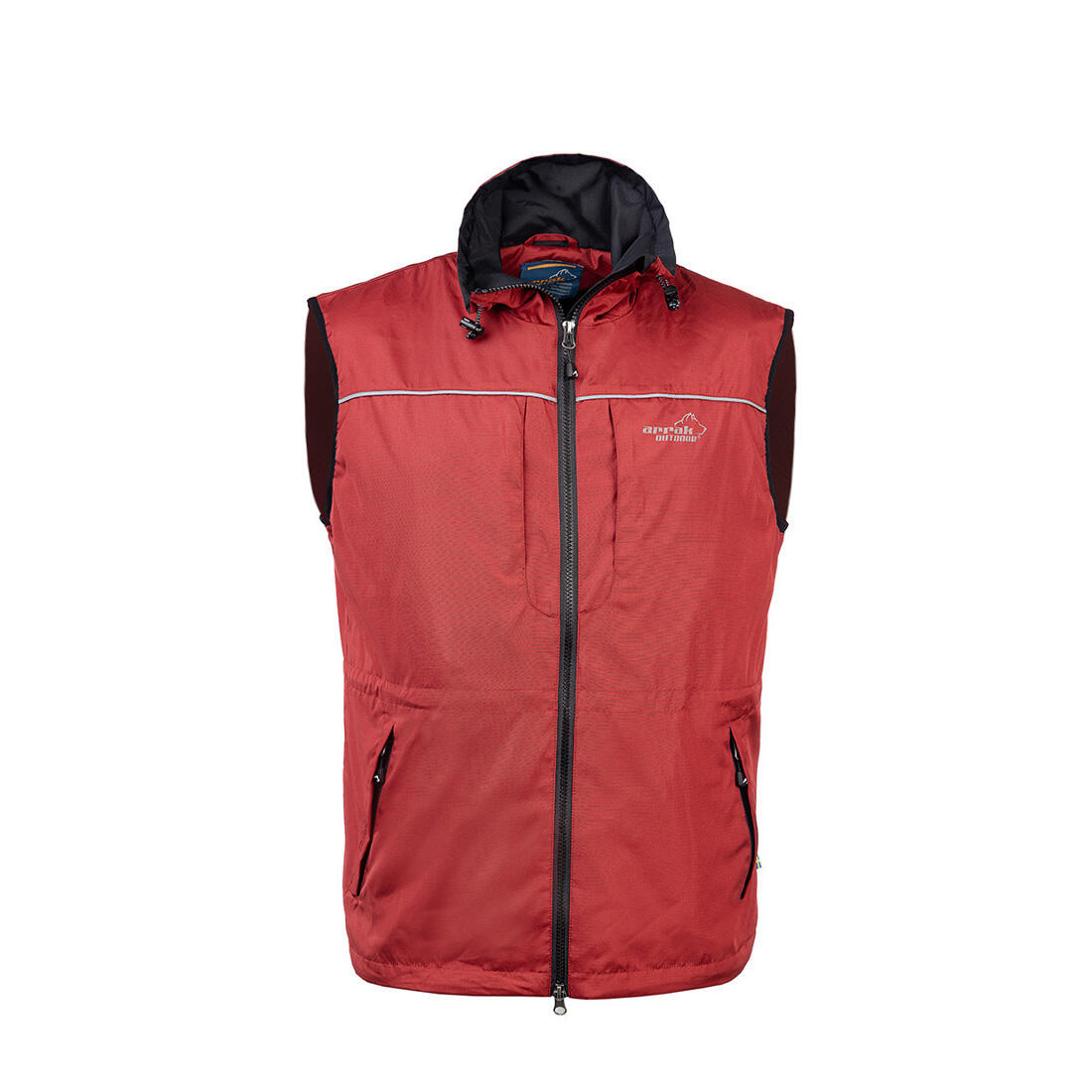 Gilet Jumper pour homme rouge foncé 2/6