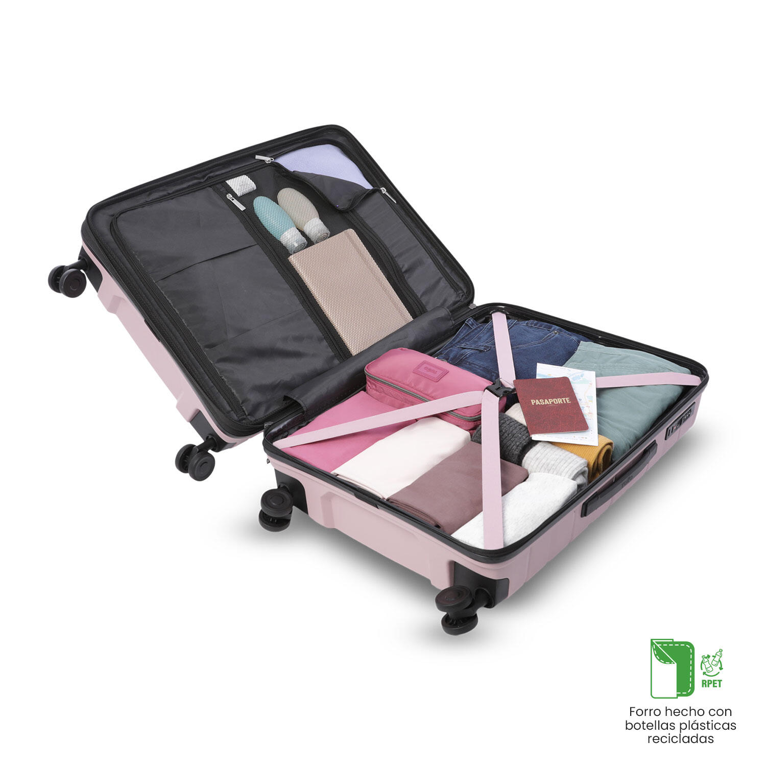 Totto Maleta mediana Glide Zephyr Polipropileno 45.7 x 62 x 28 cm 4/5