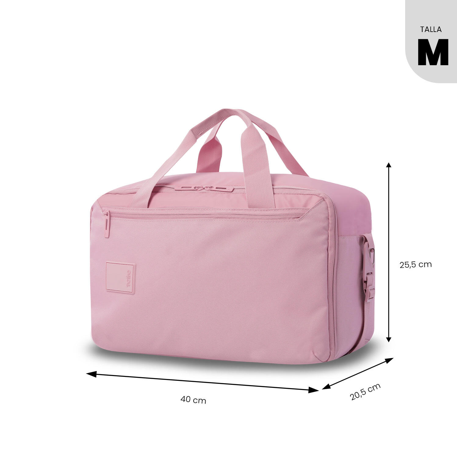 Totto Bolsa viaje 2 en 1 Underseat Zephyr Poliéster 40 x 25.5 x 20.5 cm 3/5