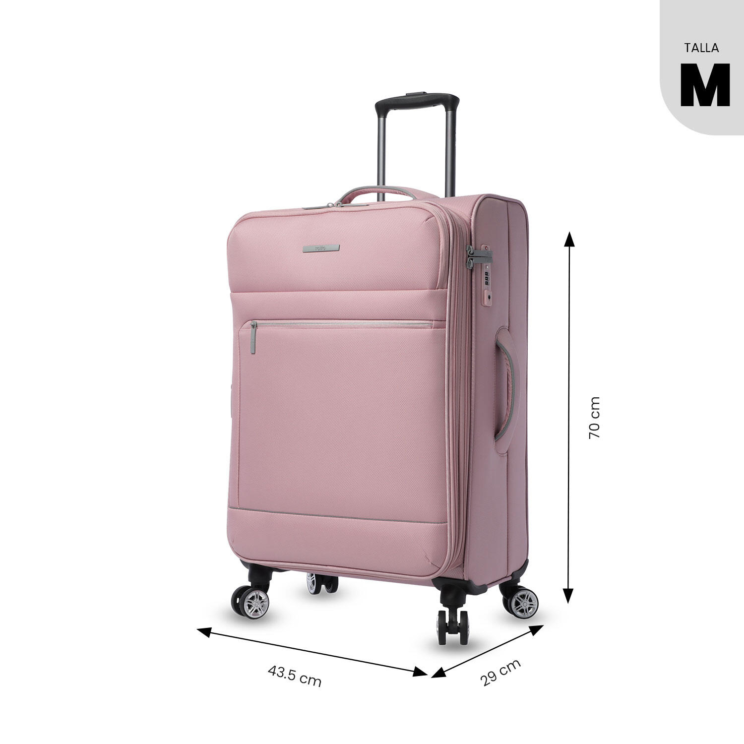 Totto Maleta mediana Liviana Zephyr Poliéster 41.5 x 61 x 23 cm 3/5