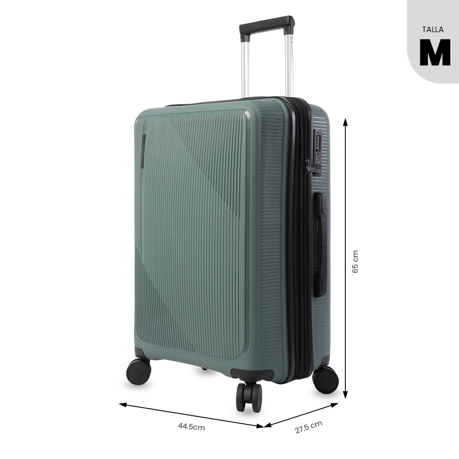 Totto Maleta mediana Drifter Tap Shoe Polipropileno 45 x 58.5 x 25.5 cm 3/5