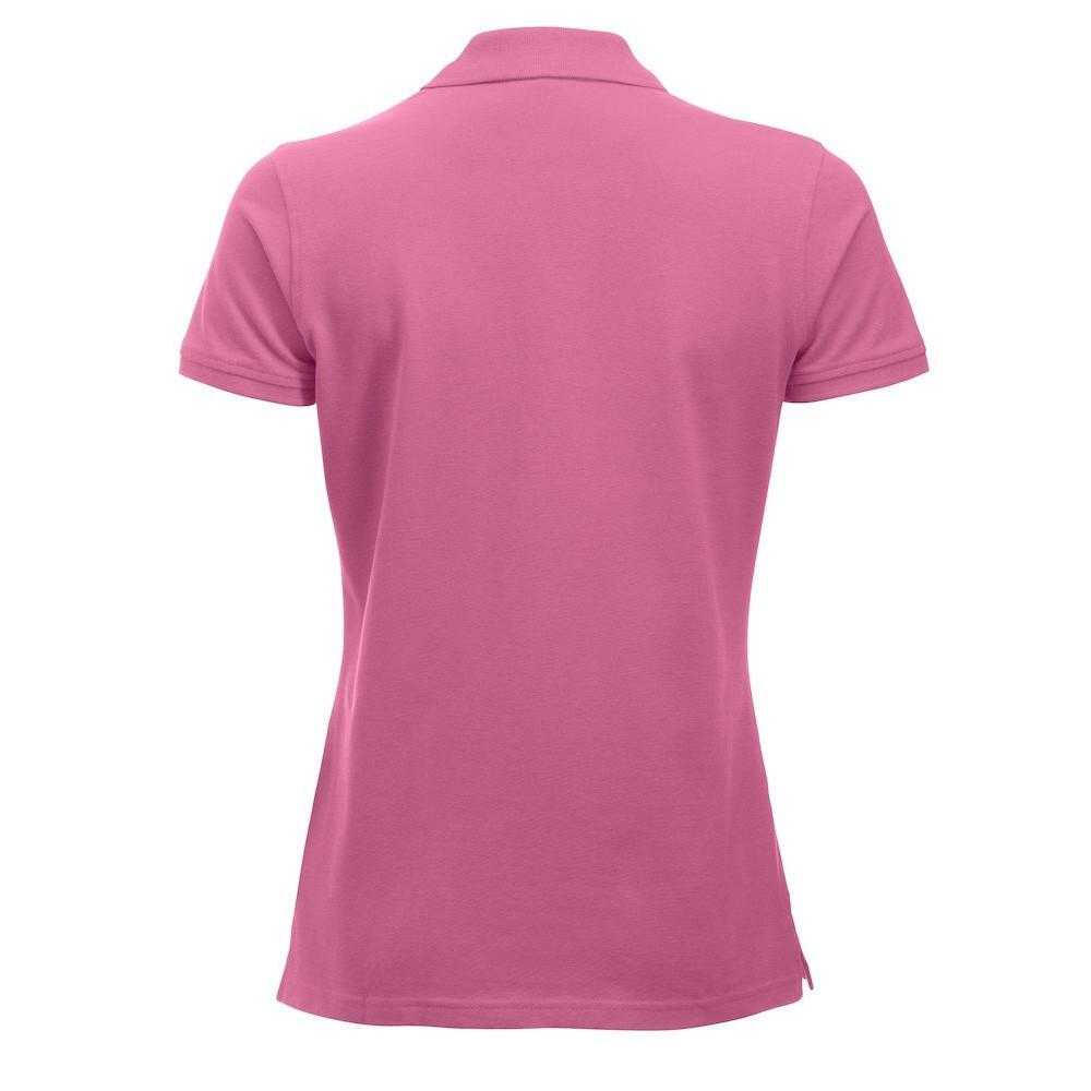 "Marion" Poloshirt für Damen Leuchtend Rosa 2/4