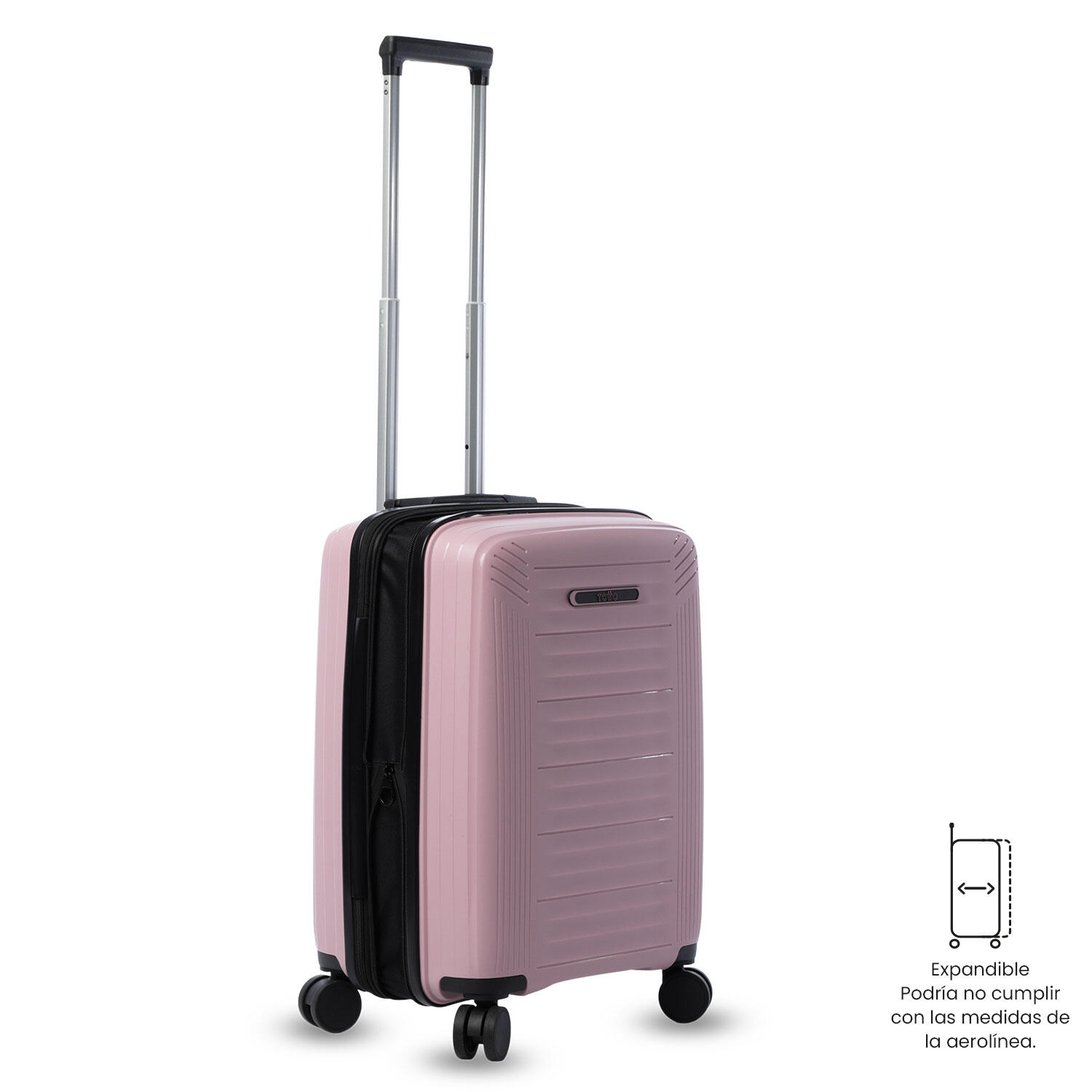 Totto Maleta de cabina Trulli S2 Zephyr/Negro Polipropileno 35.5 x 47 x 21.5 cm 5/5