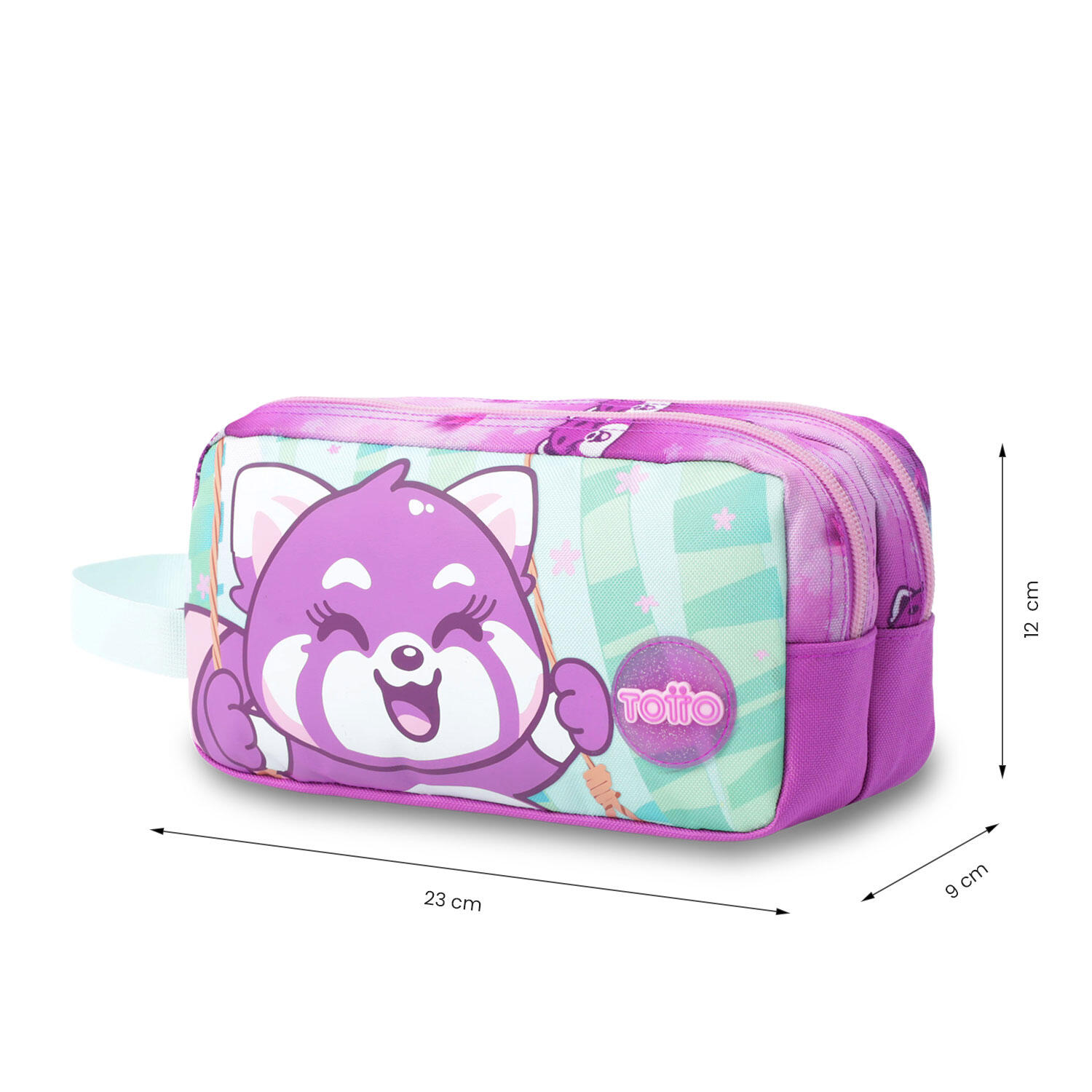 Totto Estuche infantil Bambu Bambu Poliéster 23 x 12 x 9 cm 2/4