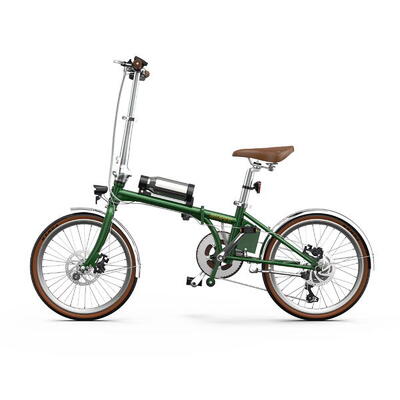 Bici elettrica pieghevole 20" 250W 25km leggera 7 velocità