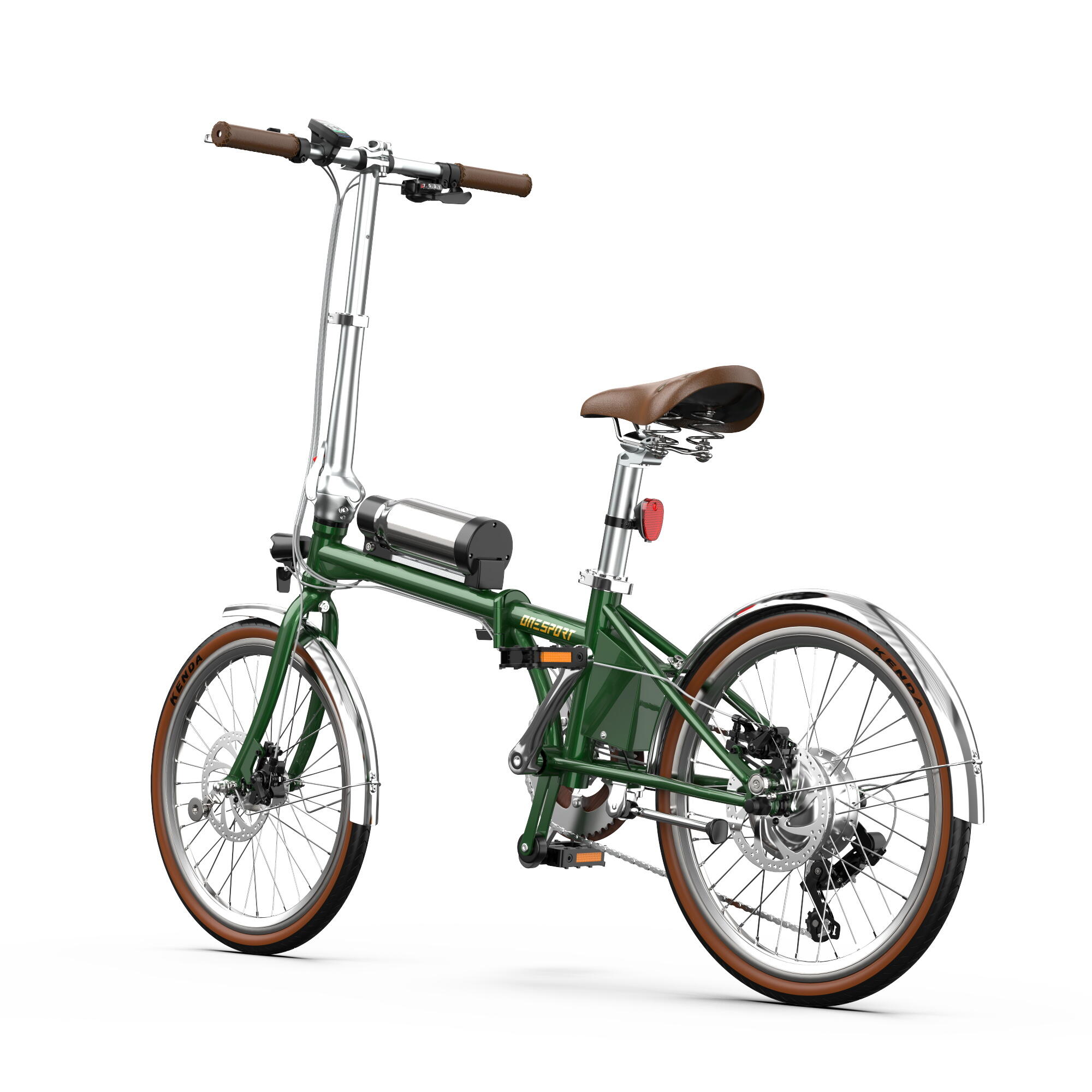 OT02 PRO bicicleta elétrica adulto, bateria 36V 5.2Ah 5/7