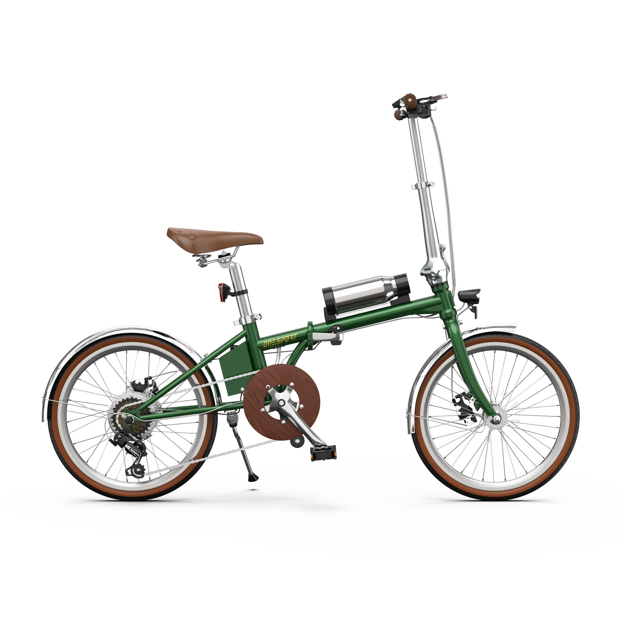 OneSport OT02 Pro Bicicletă electrică pliabilă ușoară cu senzor de cuplu