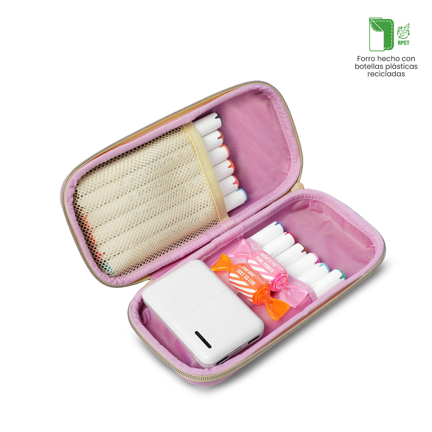 Totto Estuche infantil Unicorn Kisses Unicorn Kisses Glowy Poliéster 24 x 12 x 3/4