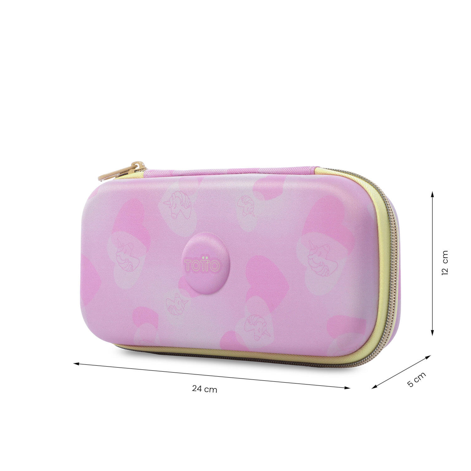 Totto Estuche infantil Unicorn Kisses Unicorn Kisses Glowy Poliéster 24 x 12 x 2/4