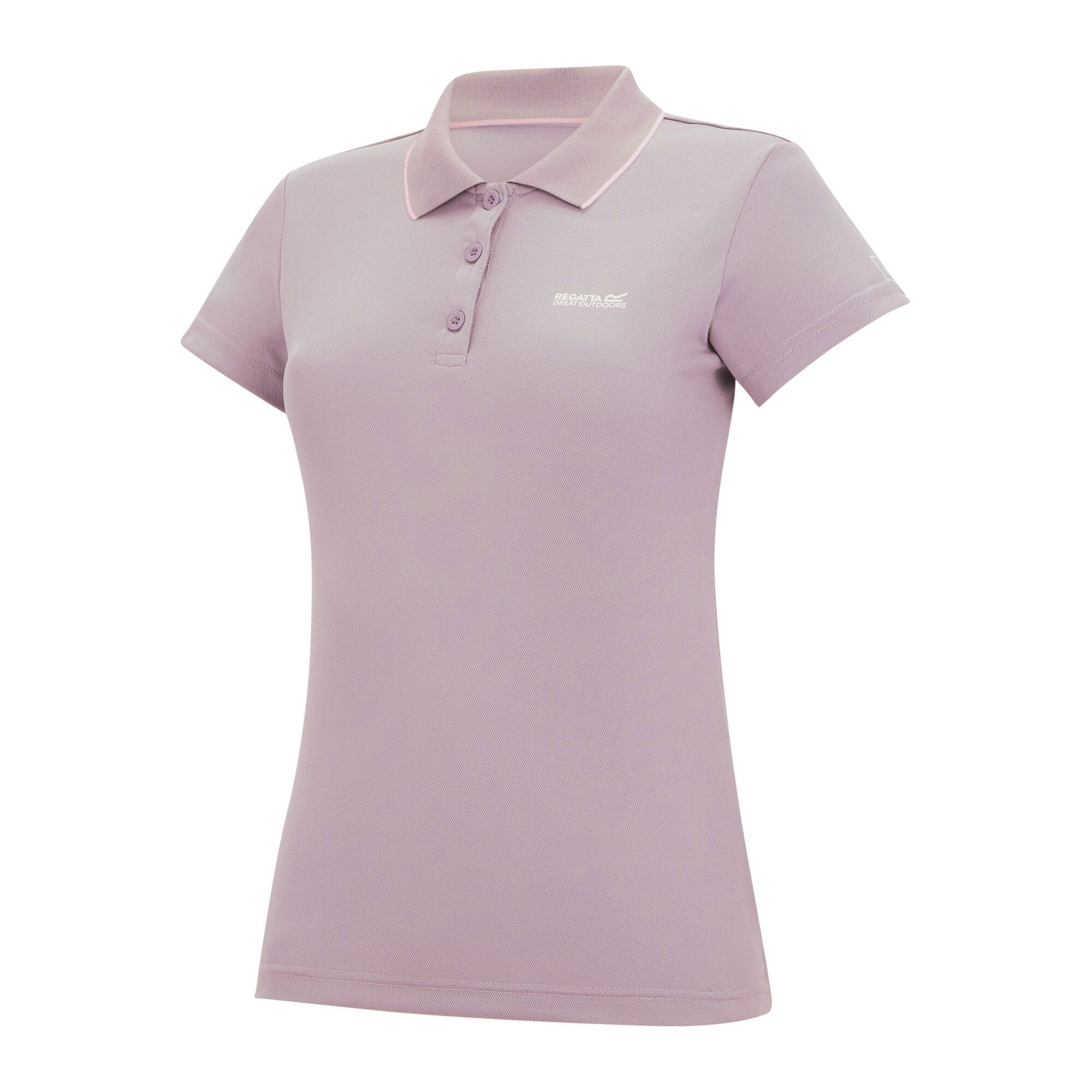 "Maverick V" Poloshirt für Damen Puderlila 3/5