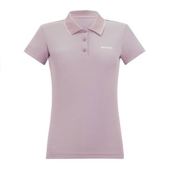 Polo Manches Courtes MAVERICK Femme (Lilas Pâle)