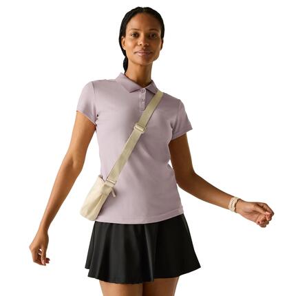 Maverick V" Poloshirt für Damen Puderlila