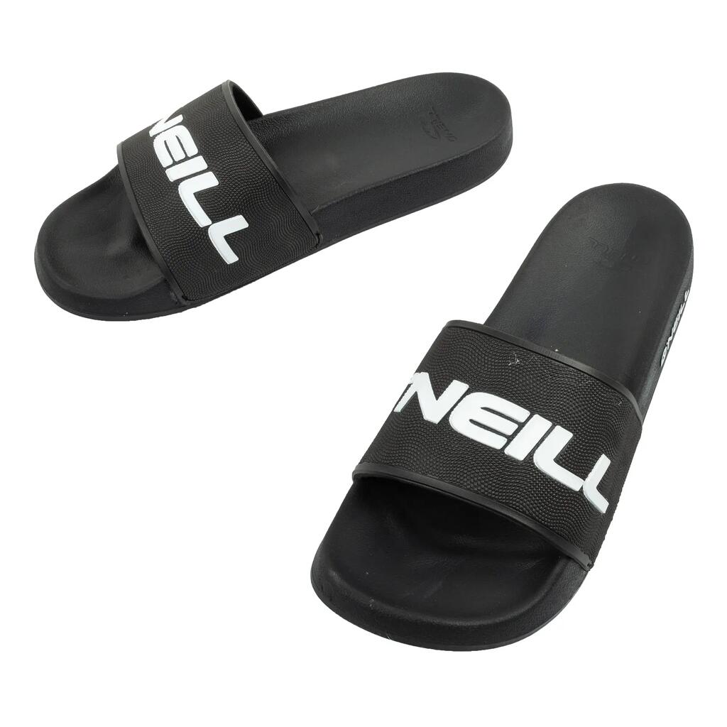 O'neill Logo Slider Men Black Beach Flip-Flops
