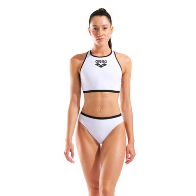 Costume da bagno Arena Y-Line Bianco/Nero Donna