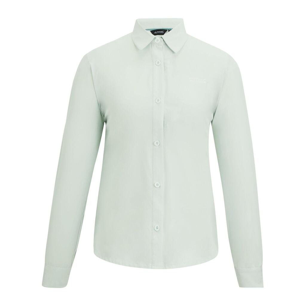 Womens/Ladies Travel Light AntiInsect LongSleeved Shirt (Ocean Mist)