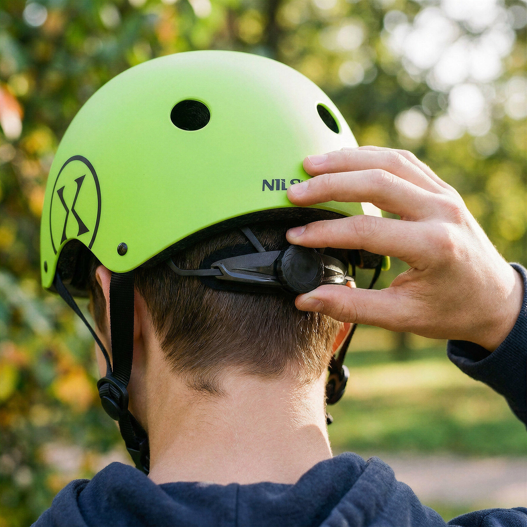Helm voor rolschaatsen, skateboard en step MTW001-2 Nils Extreme 6/7