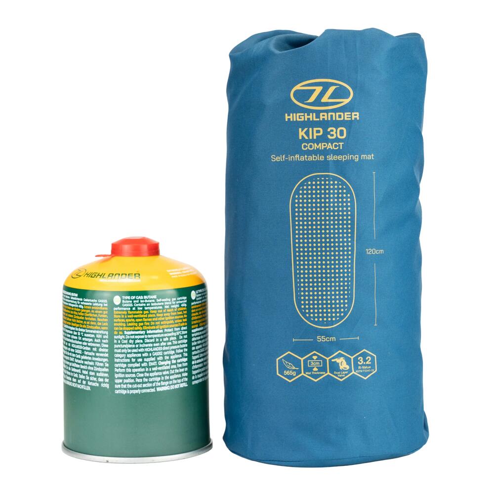 Materassino autogonfiabile Kip Mat Compact - Blu 3/5