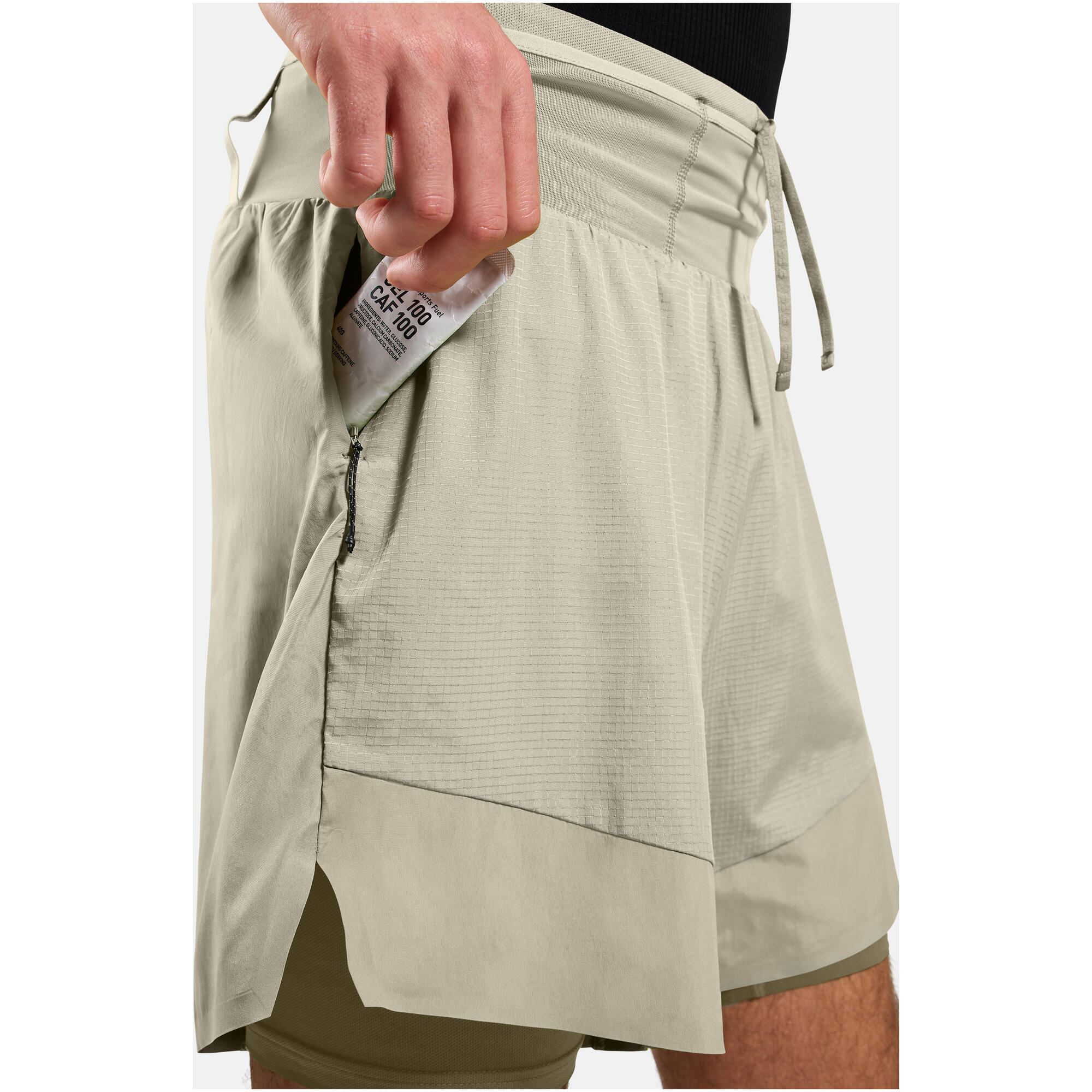 Spodenki męskie Odlo 2-in-1 short X-ALP TRAIL 5 INCH 5/7