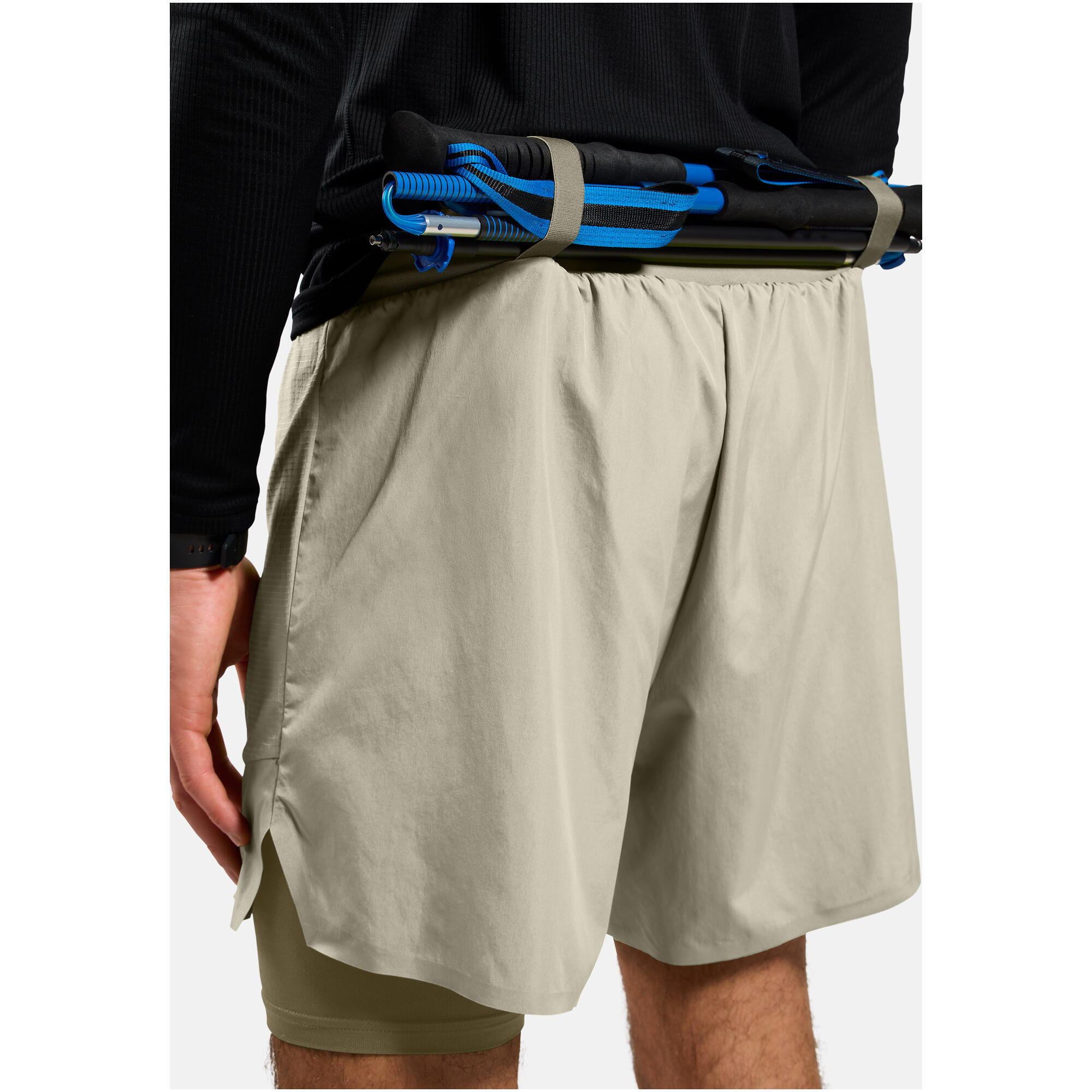 Spodenki męskie Odlo 2-in-1 short X-ALP TRAIL 5 INCH 4/7