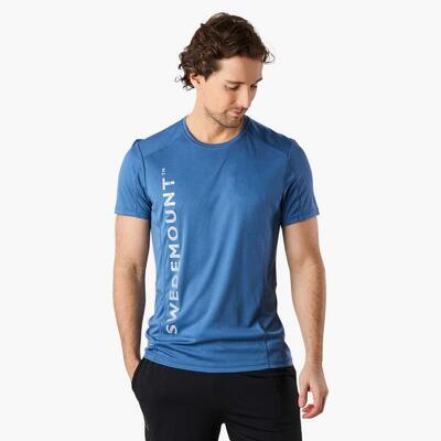 T-Shirt Sintetica Maniche Corte Allenamento Uomo Asciugatura Rapida