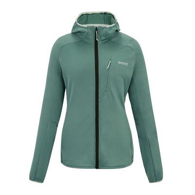 Felpa Con Cappuccio E Zip Intera Donna Regatta Kadley Rosa Pesca