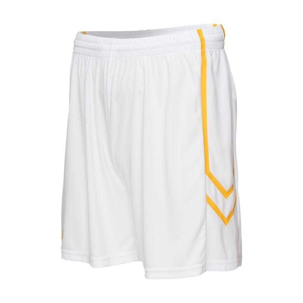 Short DUNKEY Homme (Blanc / Jaune) 3/3