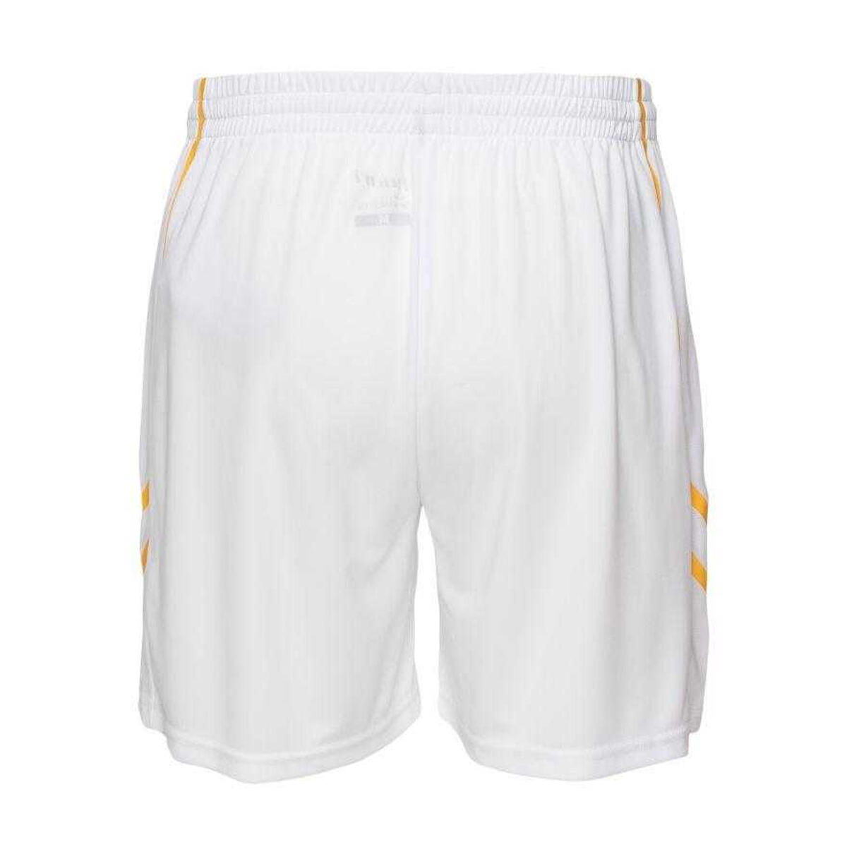 Short DUNKEY Homme (Blanc / Jaune) 2/3