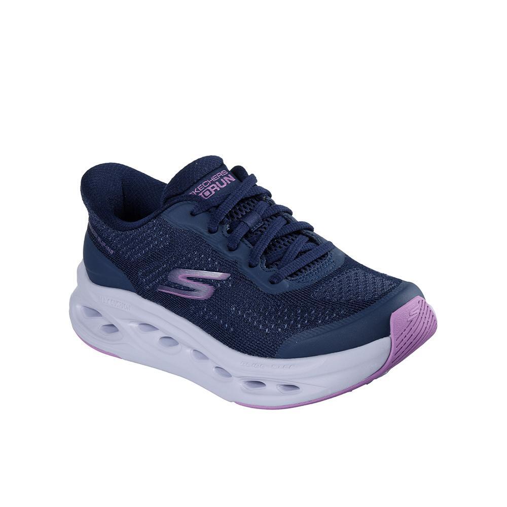 Tênis Azuis Skechers Max Cushioning Feminino Deslizante 2/4