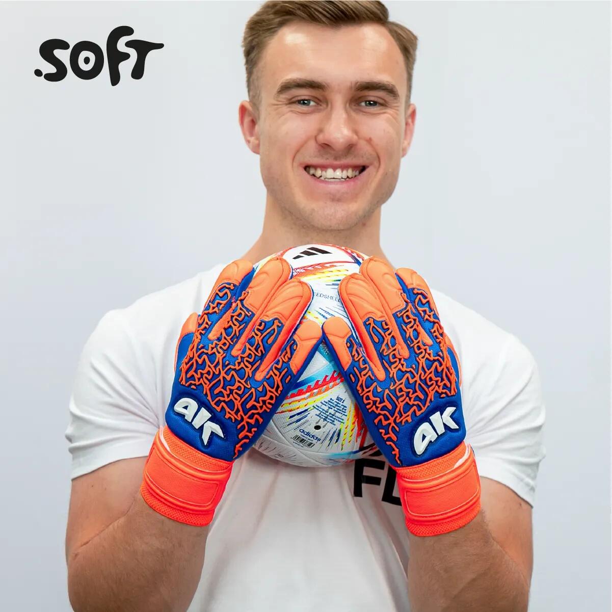 Rękawice bramkarskie dla dorosłych 4keepers SOFT GROVE HNC 2/7