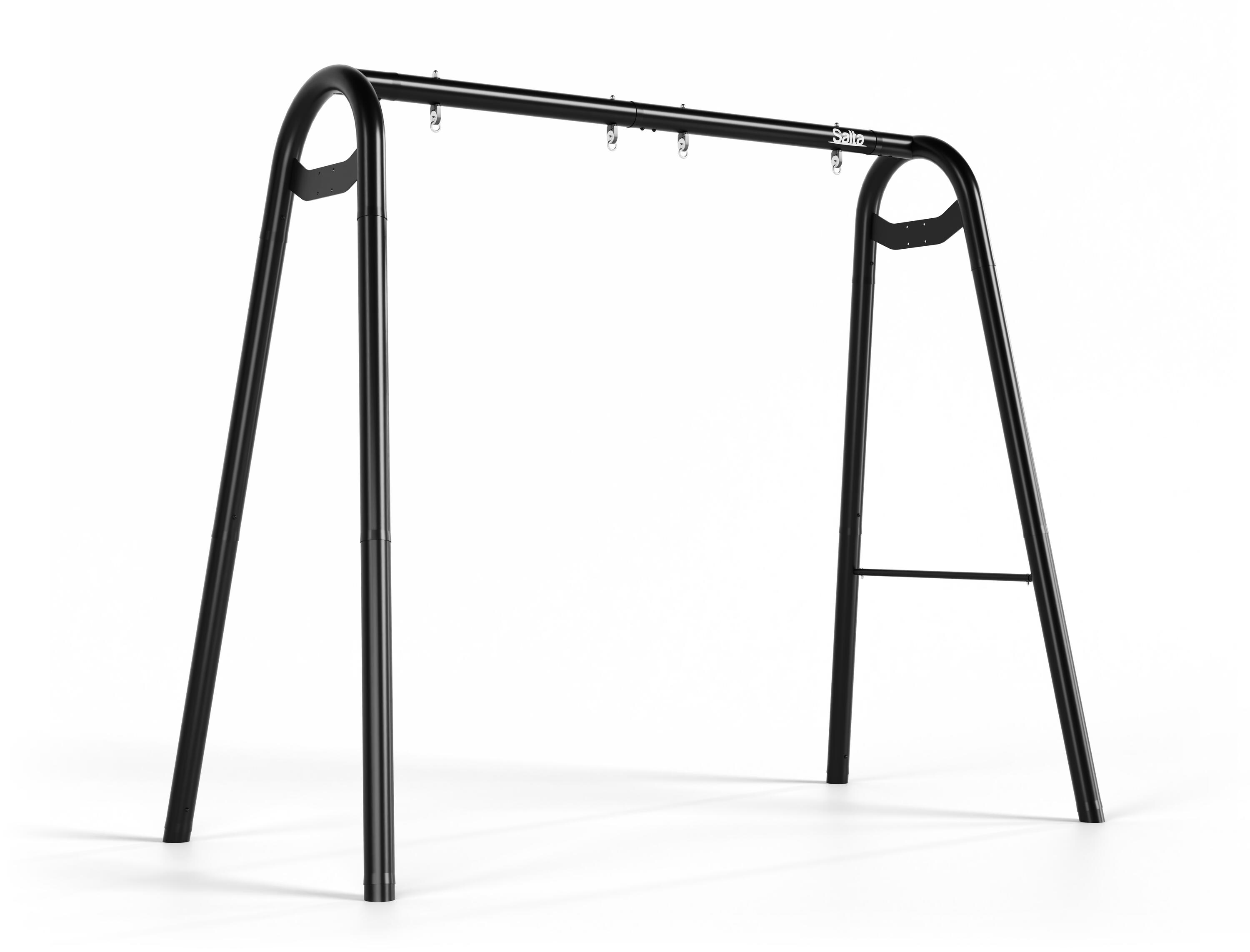 Schommel - L - Frame only - Sterk stalen schommelframe, schommeltoestel - Zwart 3/6