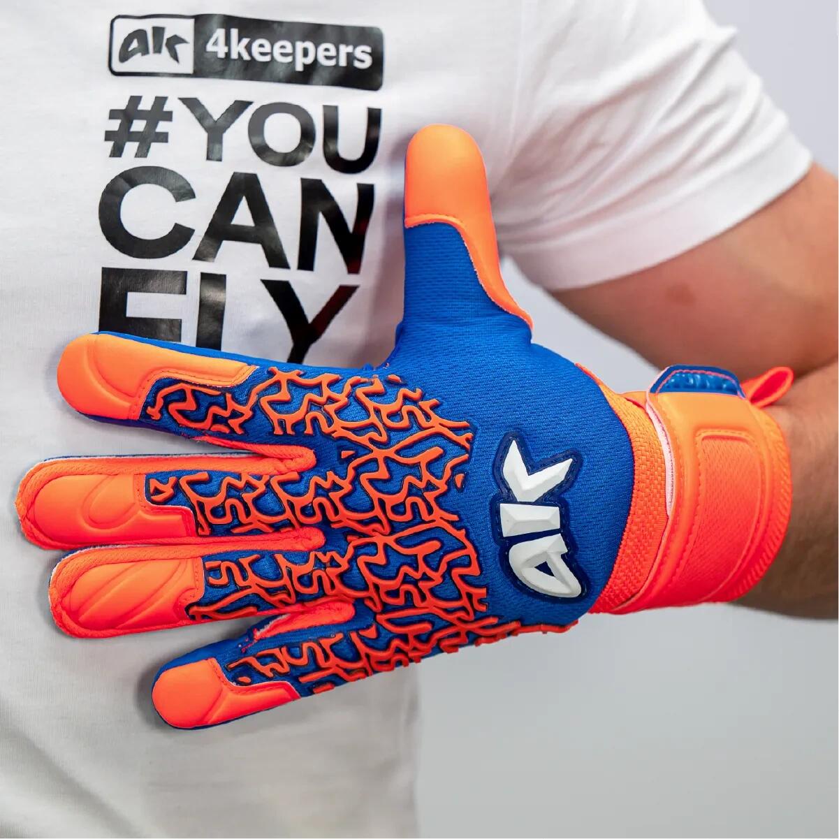 Rękawice bramkarskie dla dorosłych 4keepers SOFT GROVE HNC 6/7