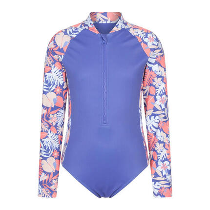Haut De Bain Antiirritation Motif/style Floral MIRA Enfant (Violet)