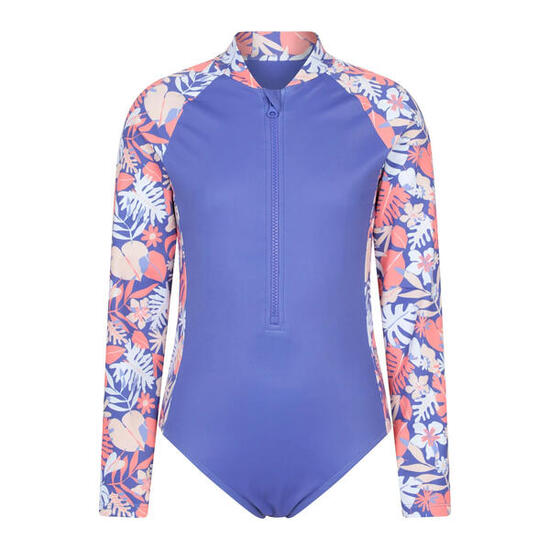 Haut De Bain Antiirritation Motif/style Floral MIRA Enfant (Violet)