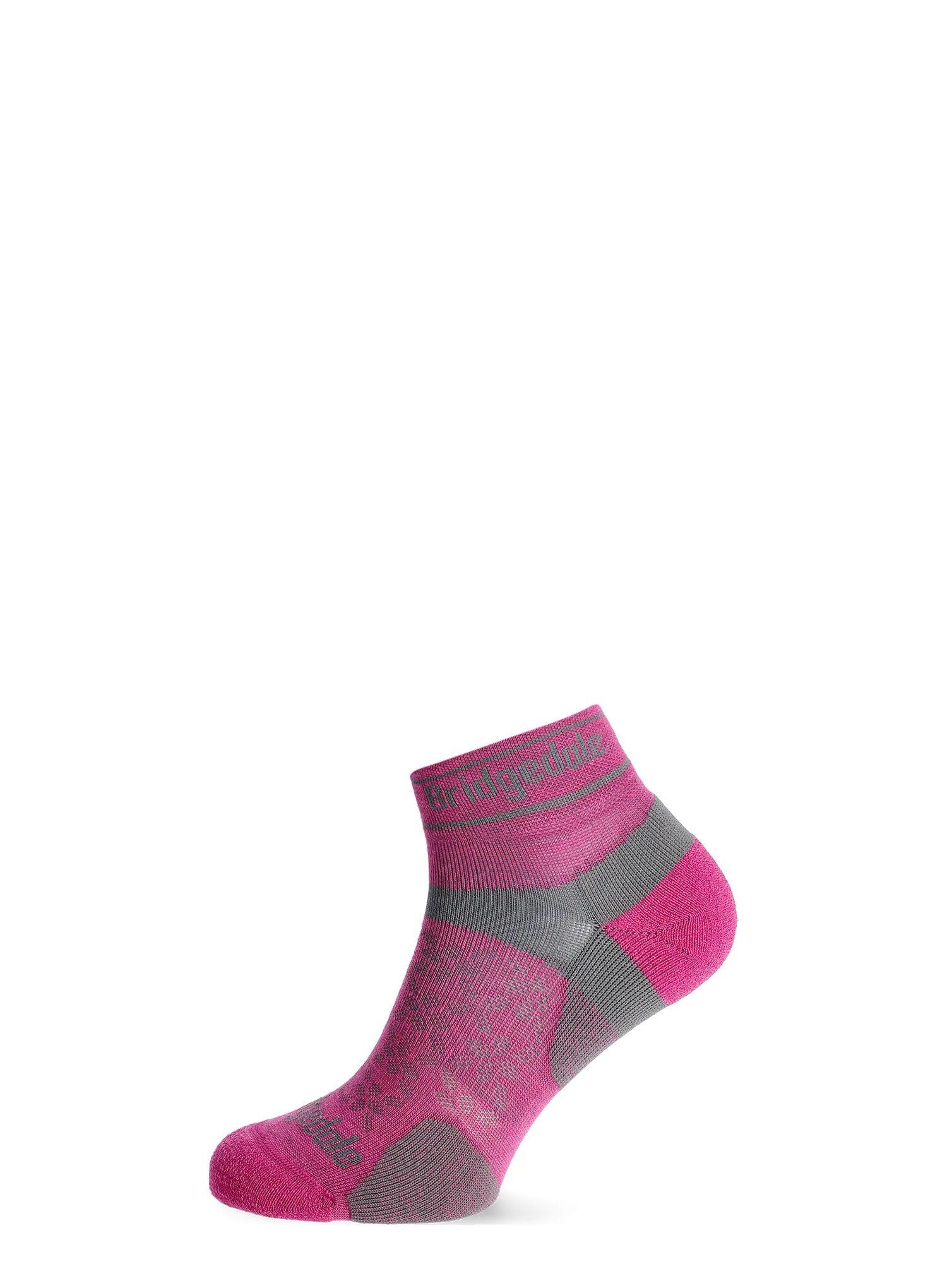 Skarpety do biegania damskie Bridgedale Ultralight T2 Merino Sport Low 3/4