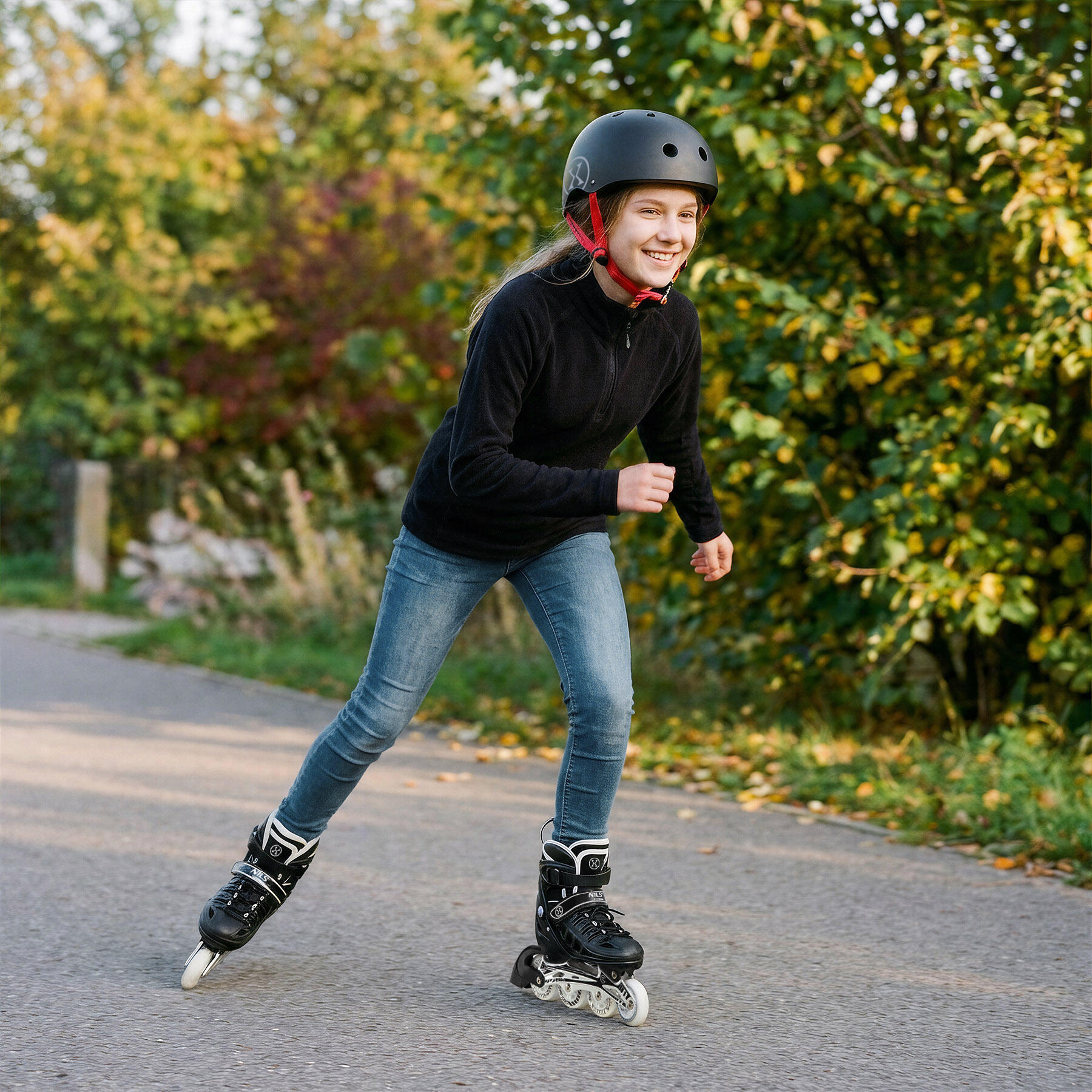 Helm voor rolschaatsen, skateboard en step MTW001-2 Nils Extreme 3/7