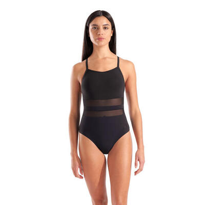 Costume da bagno Arena Mesh Equals Nero Donna