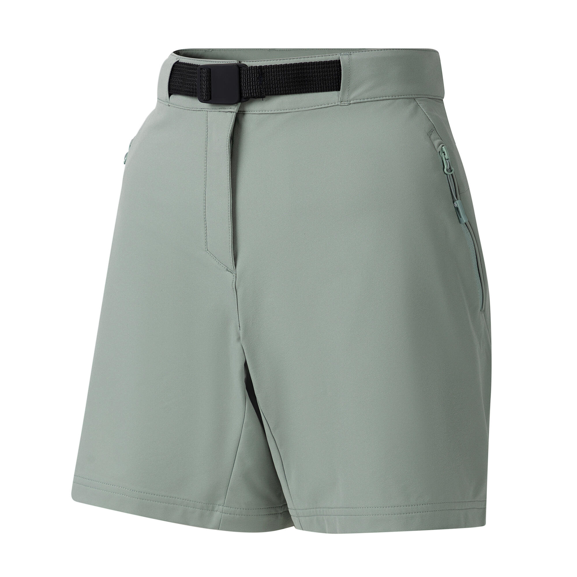 Short De Randonnée À Ceinture Amovible MELODIC PRO Femme (Vert Pâle) 3/5
