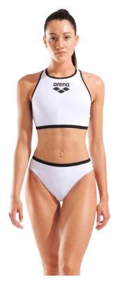 Arena Y-Line Badeanzug Weiß/Schwarz Damen