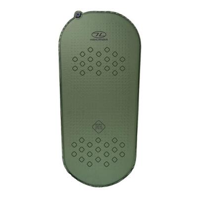 Zelfopblaasbare slaapmat kip mat compact - olijf groen