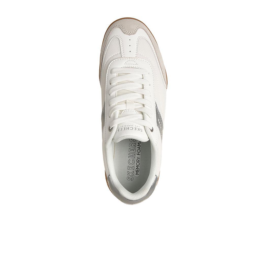 Zapatillas Skechers Mujer Zinger Evo Blanco 3/4