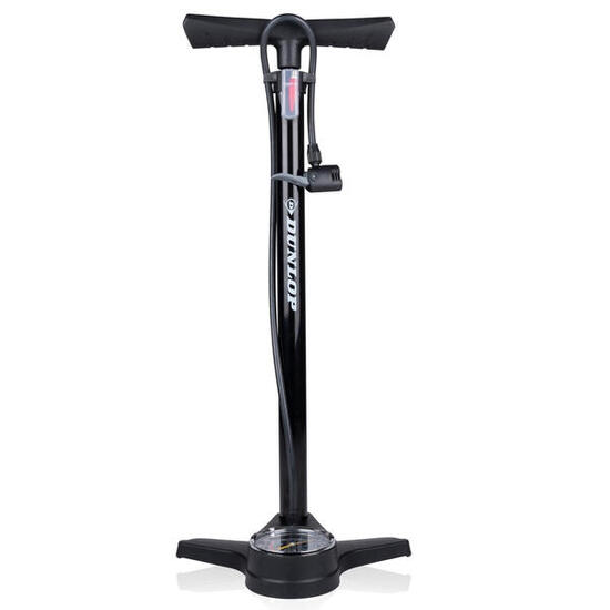Pompka podłogowa rowerowa warsztatowa z manometrem 12 BAR DUNLOP