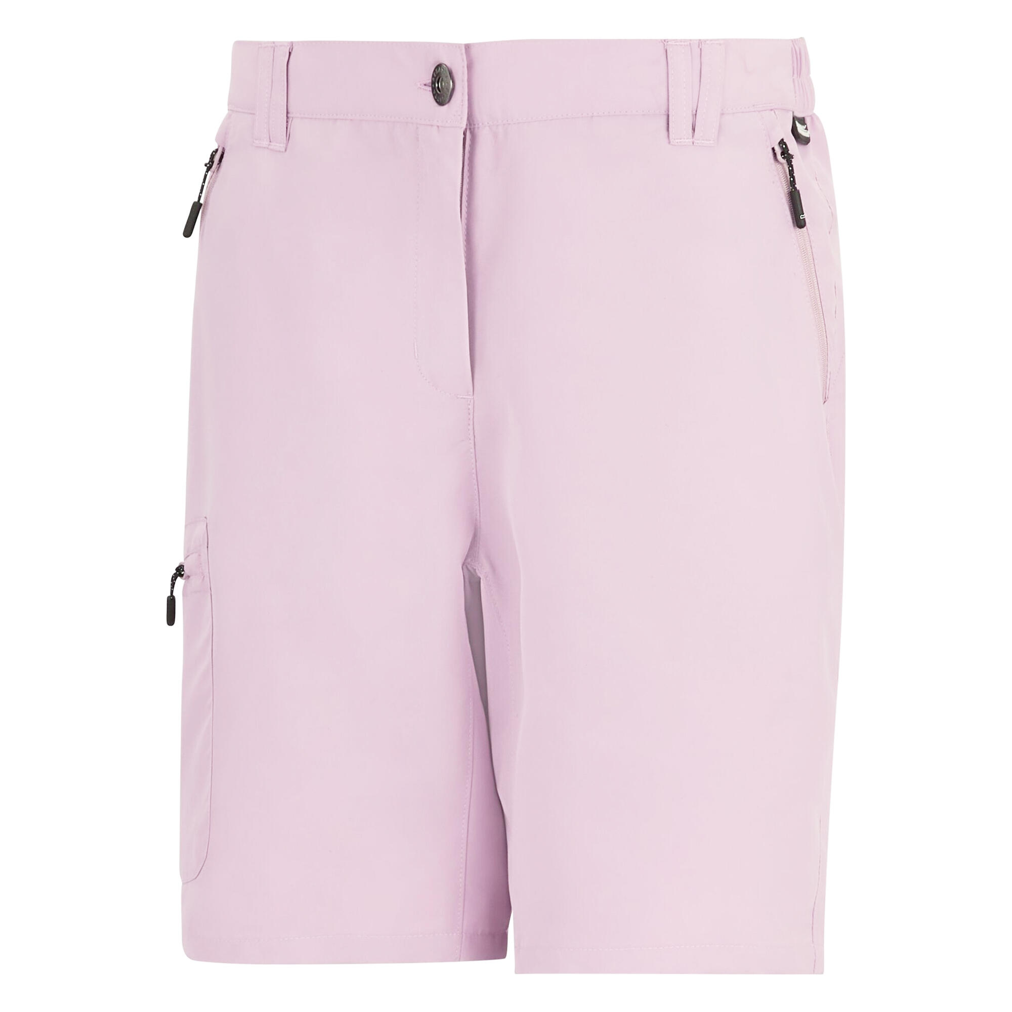 Pantaloncini Escursionismo Donna Regatta Chaska III Lilla Polvere 3/5