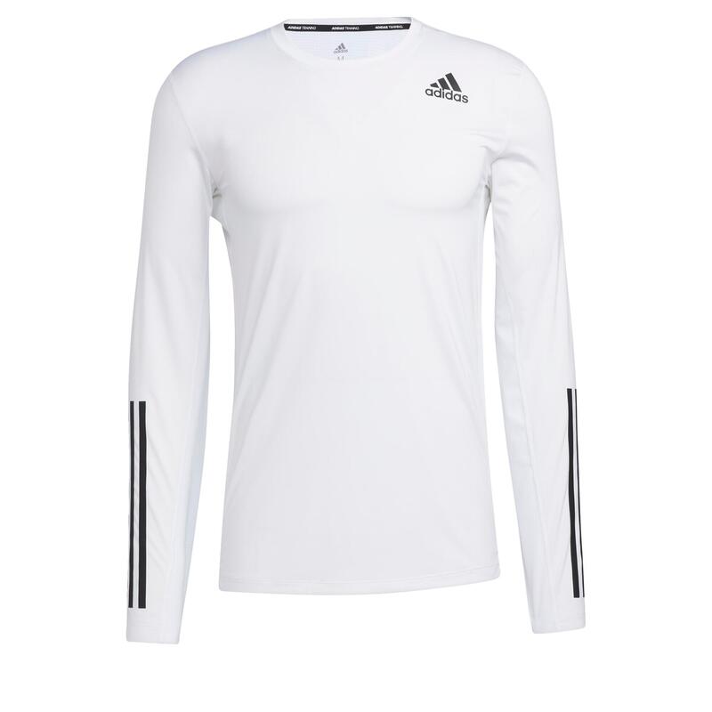 Camiseta de manga larga ajustada Techfit Fitted 3 bandas