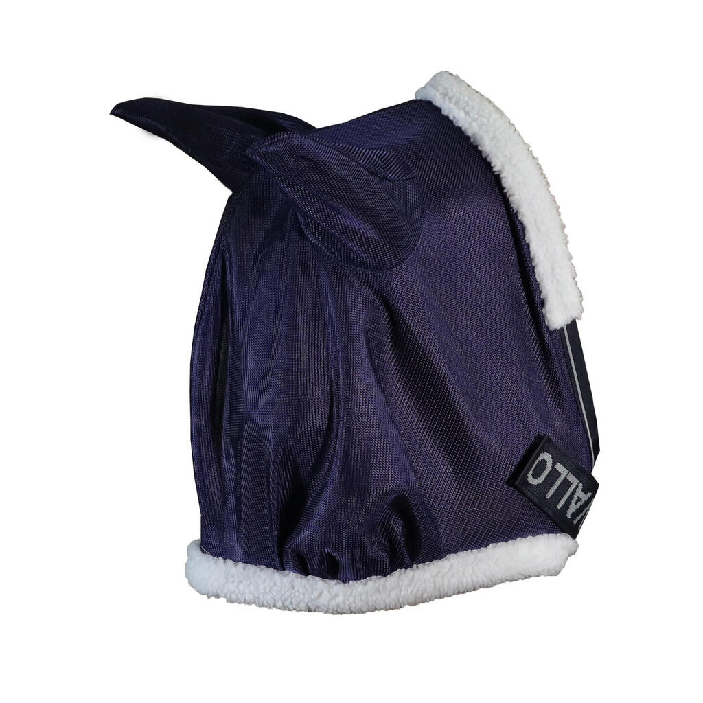 Breathable fabric fly mask